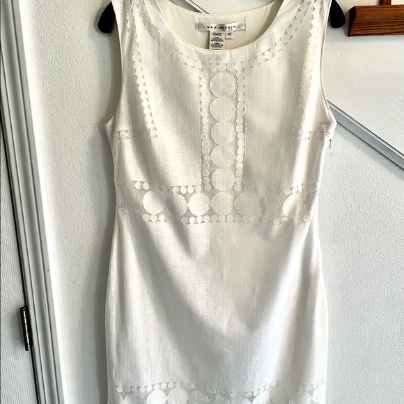 Max Studio Dresses & Skirts - Max studio white dress stretchy nwot -35 % off.